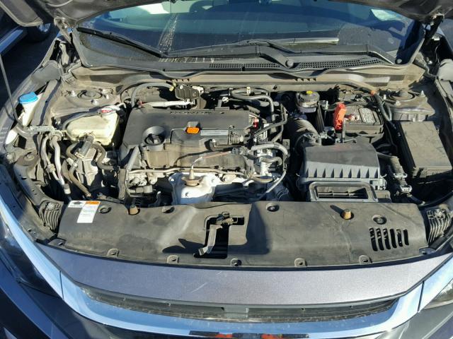 19XFC2F5XGE208601 - 2016 HONDA CIVIC LX GRAY photo 7