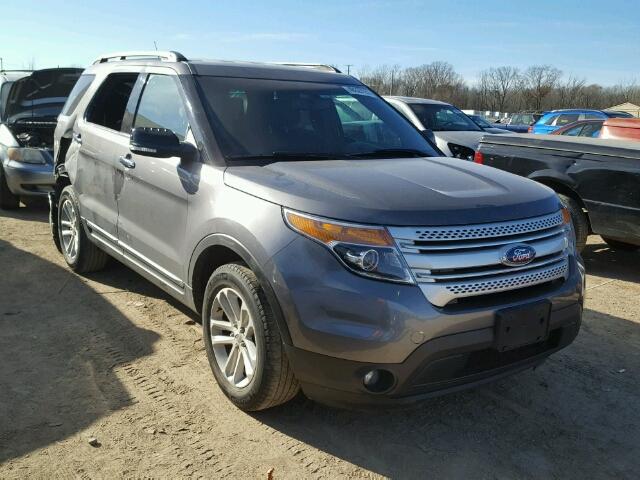 1FM5K8D80DGC68649 - 2013 FORD EXPLORER X GRAY photo 1