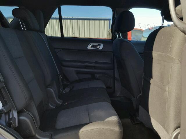 1FM5K8D80DGC68649 - 2013 FORD EXPLORER X GRAY photo 6