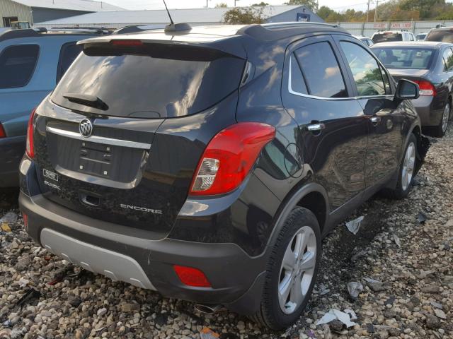 KL4CJBSB5FB261409 - 2015 BUICK ENCORE CON BLACK photo 4