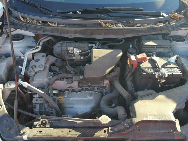 JN8AS5MT5AW012759 - 2010 NISSAN ROGUE S WHITE photo 7