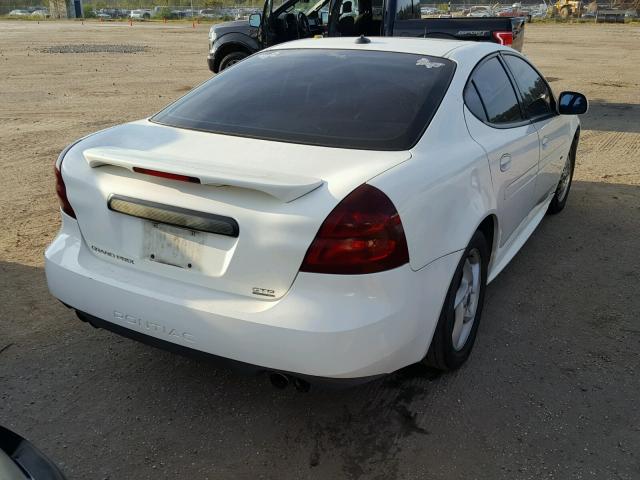 2G2WR524951163372 - 2005 PONTIAC GRAND PRIX თეთრი ფოტო 4