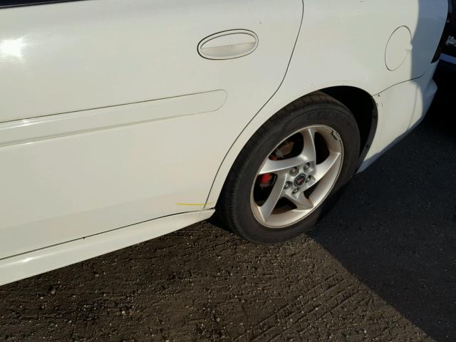 2G2WR524951163372 - 2005 PONTIAC GRAND PRIX თეთრი ფოტო 9