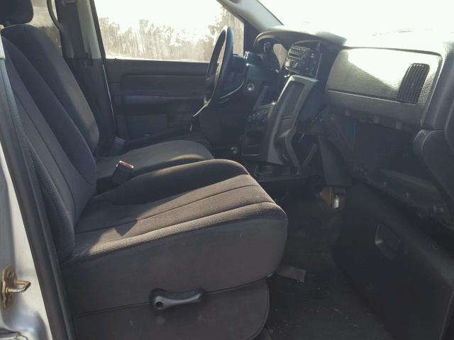 3D7KU28C04G145828 - 2004 DODGE RAM 2500 S SILVER photo 5