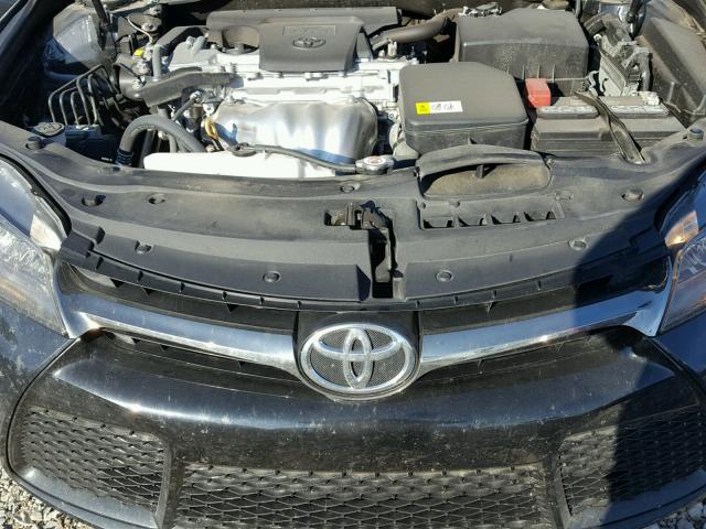 4T1BF1FK3HU340393 - 2017 TOYOTA CAMRY LE BLACK photo 7