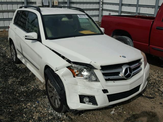 WDCGG5GBXAF424776 - 2010 MERCEDES-BENZ GLK 350 WHITE photo 1