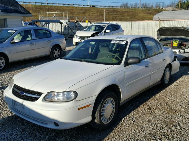 1G1ND52J416242844 - 2001 CHEVROLET MALIBU WHITE photo 2