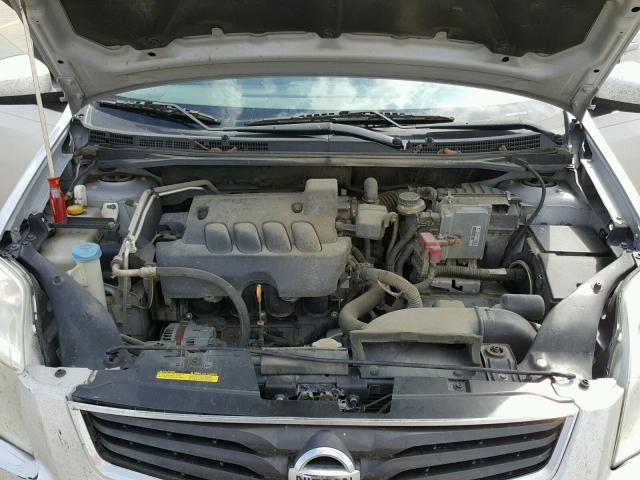 3N1AB6AP4CL685806 - 2012 NISSAN SENTRA 2.0 SILVER photo 7