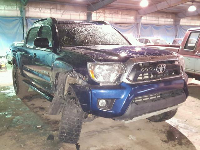 3TMLU4EN4FM193076 - 2015 TOYOTA TACOMA DOU BLUE photo 1