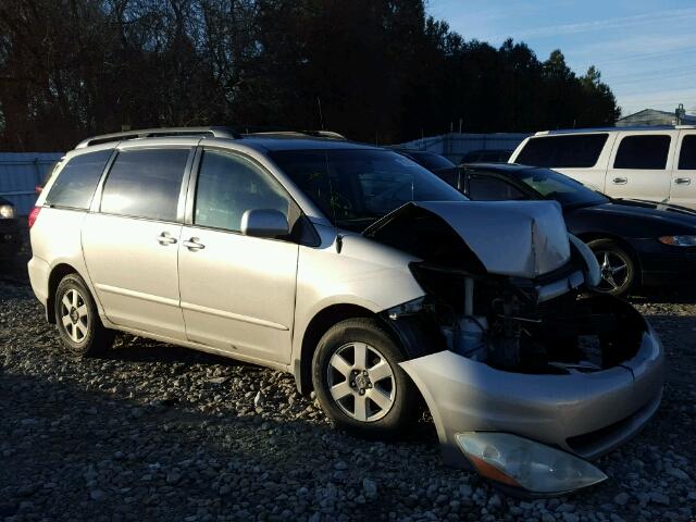 5TDZA23C46S433445 - 2006 TOYOTA SIENNA CE SILVER photo 1