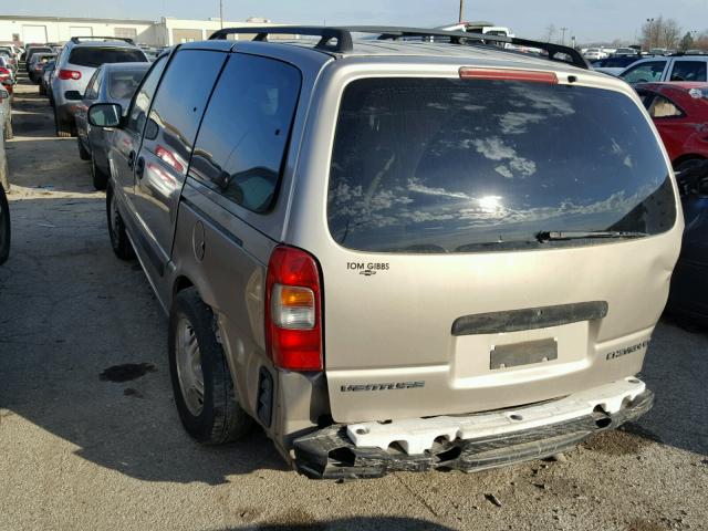 1GNDX03E53D313022 - 2003 CHEVROLET VENTURE TAN photo 3