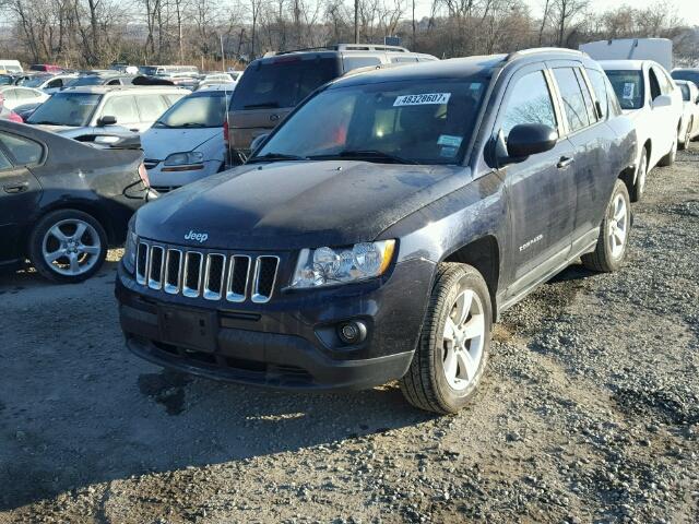 1J4NF1FB3BD201609 - 2011 JEEP COMPASS SP BLACK photo 2