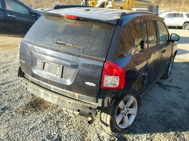 1J4NF1FB3BD201609 - 2011 JEEP COMPASS SP BLACK photo 4