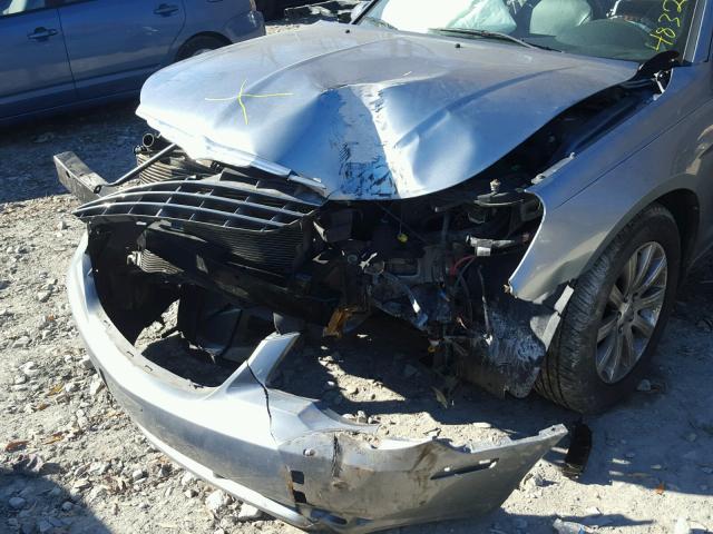 1C3CC5FB5AN152374 - 2010 CHRYSLER SEBRING LI BLUE photo 9