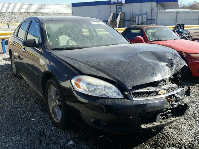 2G1WC5E32D1191506 - 2013 CHEVROLET IMPALA LTZ BLACK photo 1