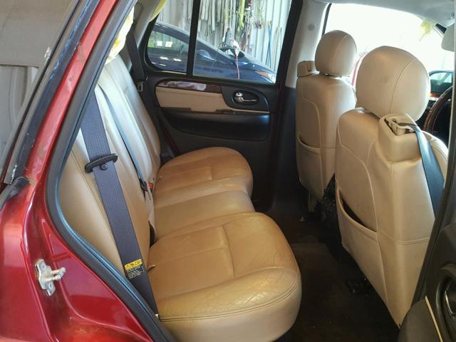 1GKDS13SX52193210 - 2005 GMC ENVOY RED photo 6