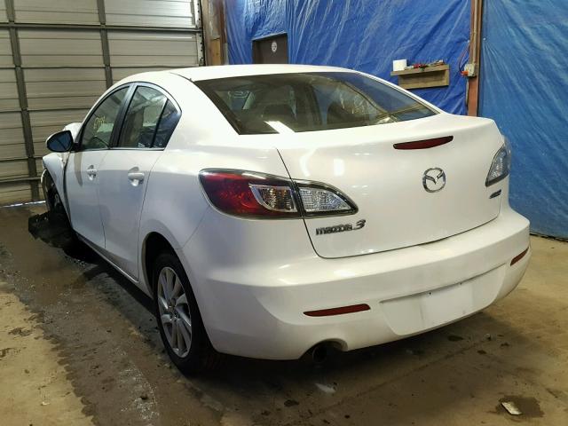 JM1BL1VP1D1812337 - 2013 MAZDA 3 I WHITE photo 3