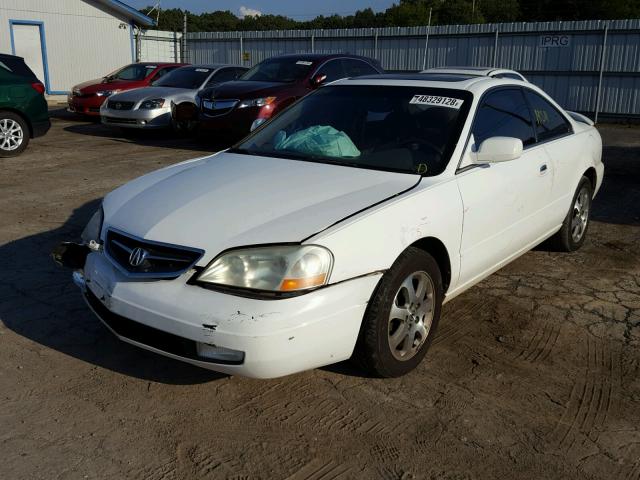 19UYA42412A003043 - 2002 ACURA 3.2CL WHITE photo 2