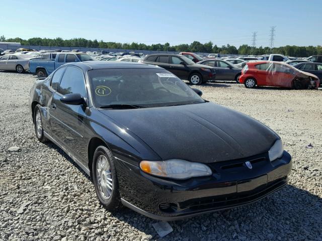 2G1WW15E319129918 - 2001 CHEVROLET MONTE CARL შავი ფოტო 1