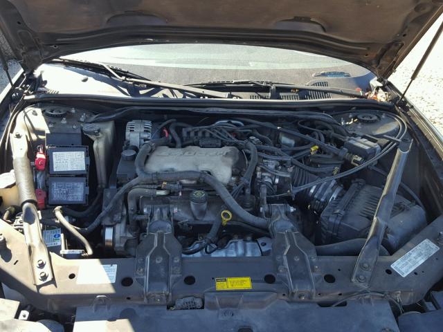 2G1WW15E319129918 - 2001 CHEVROLET MONTE CARL შავი ფოტო 7