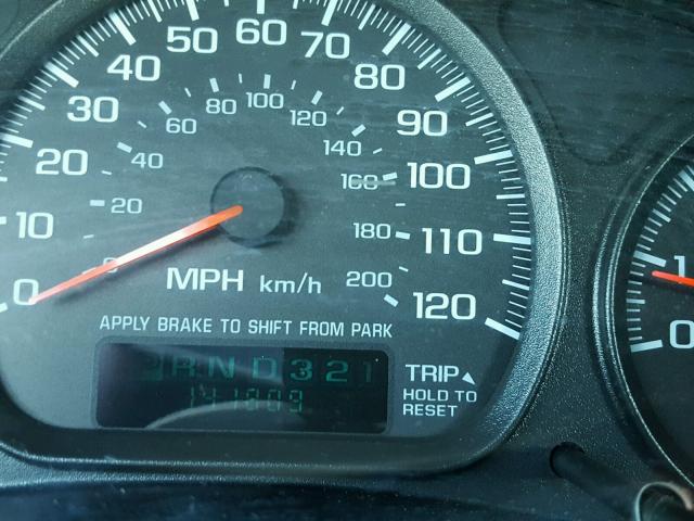 2G1WW15E319129918 - 2001 CHEVROLET MONTE CARL შავი ფოტო 8