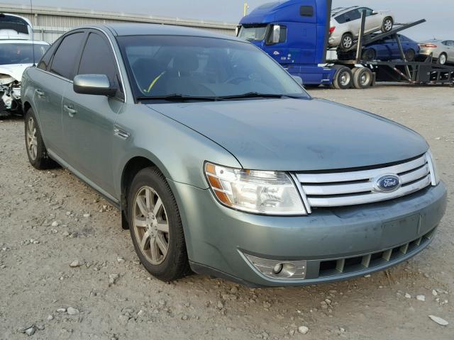 1FAHP24W38G106637 - 2008 FORD TAURUS SEL GREEN photo 1