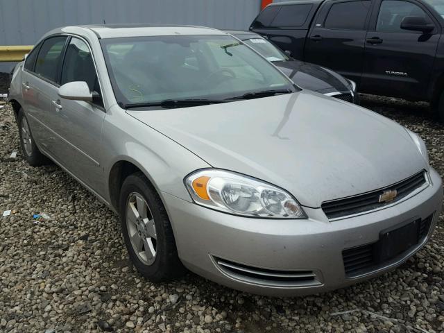 2G1WT58K079277387 - 2007 CHEVROLET IMPALA LT SILVER photo 1