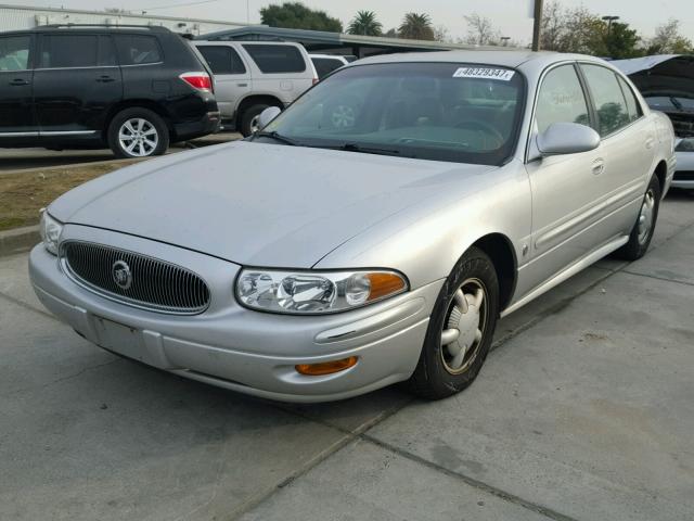 1G4HP54K9Y4152690 - 2000 BUICK LESABRE CU SILVER photo 2