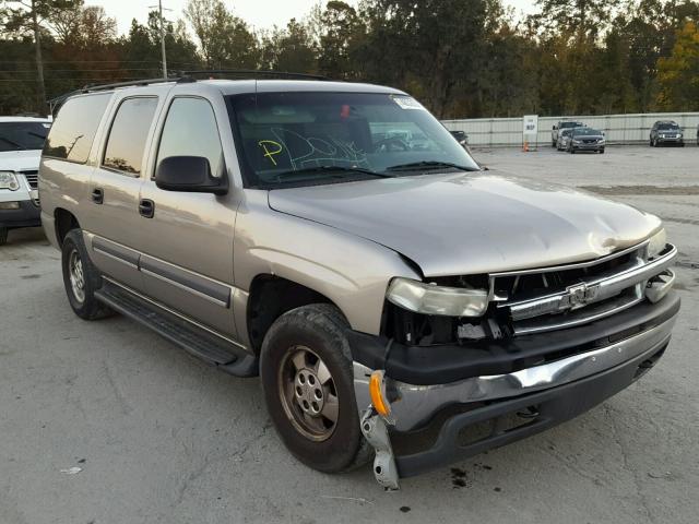 3GNFK16T42G333352 - 2002 CHEVROLET SUBURBAN K TAN photo 1