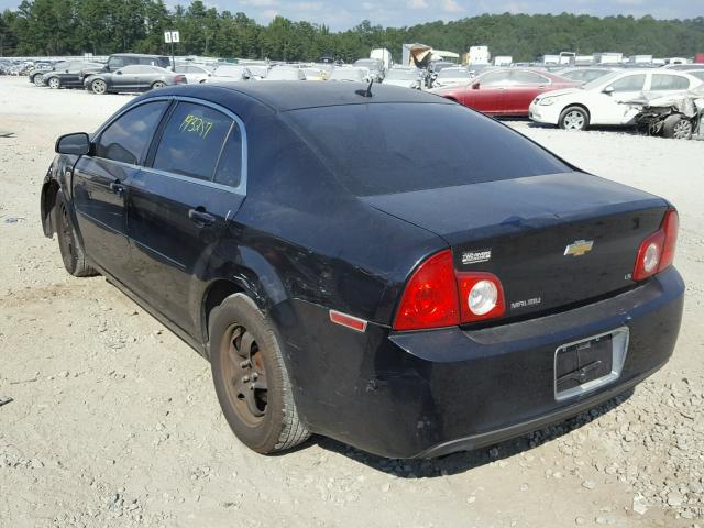 1G1ZG57B684254851 - 2008 CHEVROLET MALIBU LS 黑色 照片 3