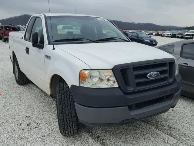 1FTRF122X5KF13813 - 2005 FORD F150 WHITE photo 1