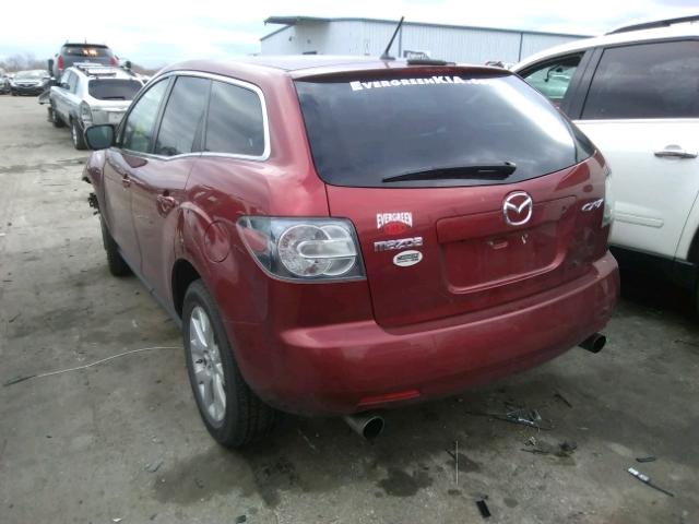 JM3ER293780169262 - 2008 MAZDA CX-7 RED photo 3