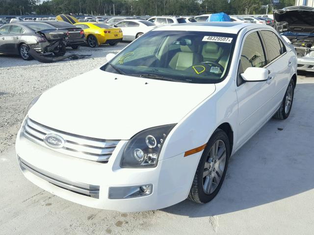 3FAHP08177R107235 - 2007 FORD FUSION SEL WHITE photo 2