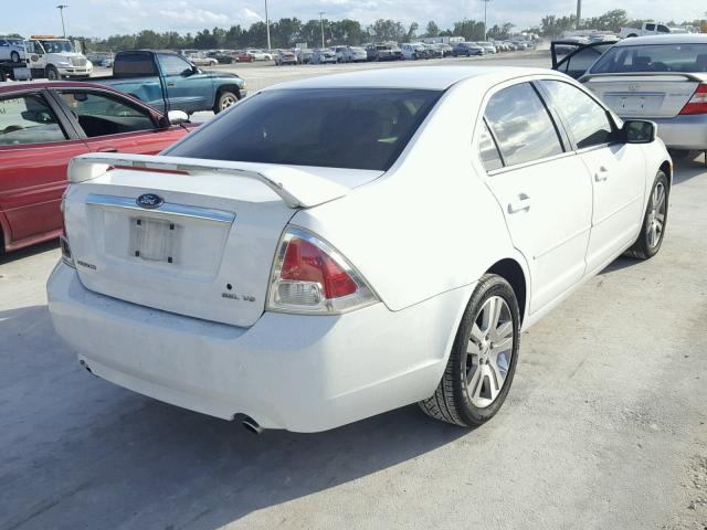 3FAHP08177R107235 - 2007 FORD FUSION SEL WHITE photo 4