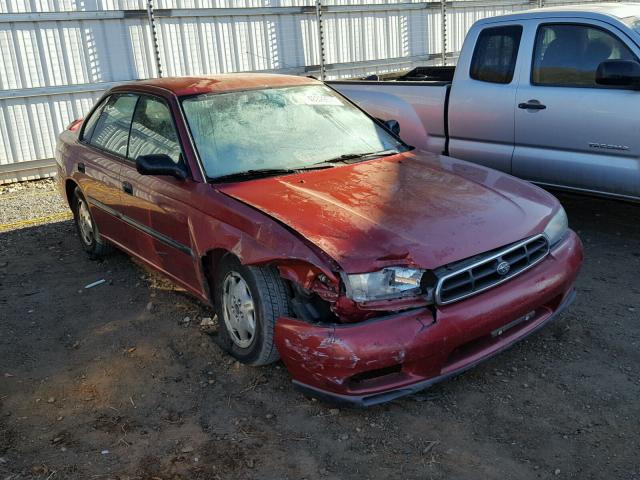 4S3BD4352W7211938 - 1998 SUBARU LEGACY L BURGUNDY photo 1