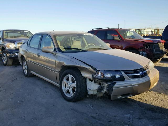 2G1WH52K959141508 - 2005 CHEVROLET IMPALA LS GOLD photo 1