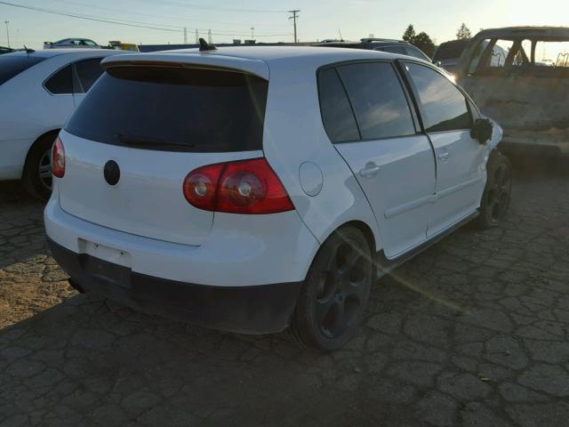 WVWHV71K38W191869 - 2008 VOLKSWAGEN GTI WHITE photo 4