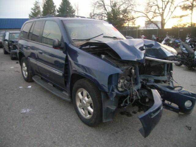 1GKDT13SX22232807 - 2002 GMC ENVOY BLUE photo 1