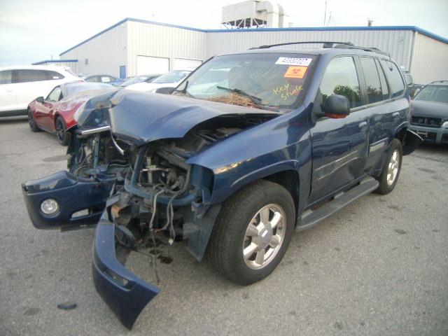 1GKDT13SX22232807 - 2002 GMC ENVOY BLUE photo 2