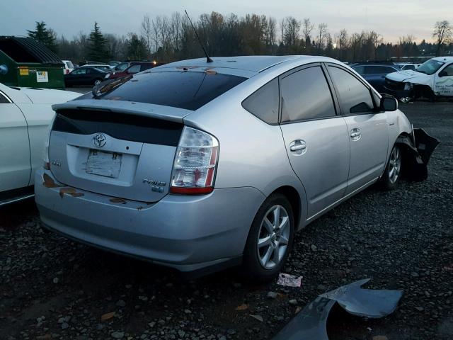 JTDKB20U993497501 - 2009 TOYOTA PRIUS SILVER photo 4