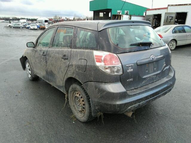 2T1LR32E66C554753 - 2006 TOYOTA COROLLA MA GRAY photo 3