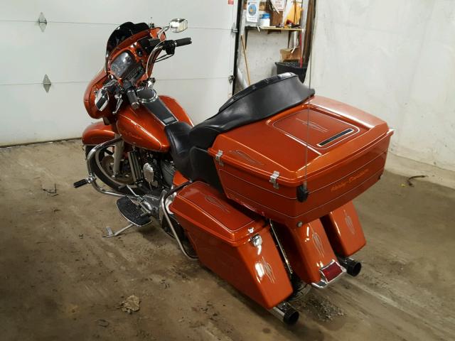 1HD1DJL17JY504484 - 1988 HARLEY-DAVIDSON FLHT CLASS ORANGE photo 3