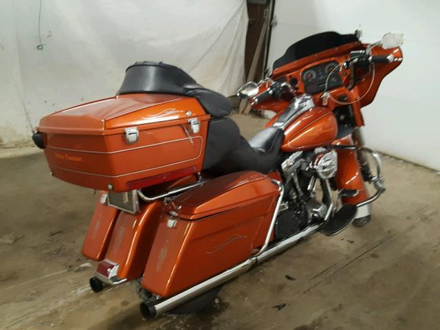 1HD1DJL17JY504484 - 1988 HARLEY-DAVIDSON FLHT CLASS ORANGE photo 4