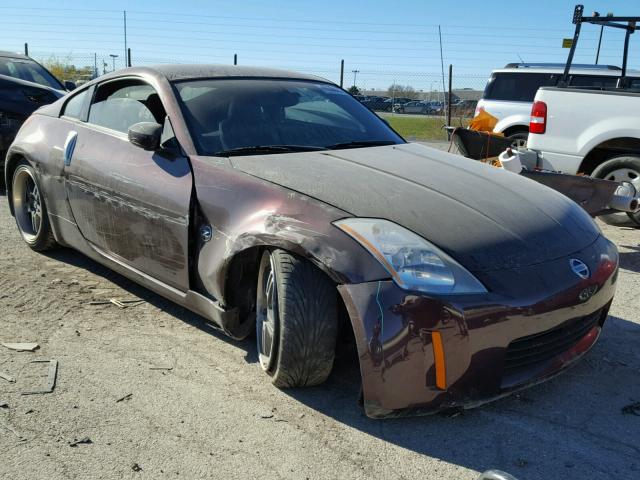 JN1AZ34E53T007971 - 2003 NISSAN 350Z COUPE PURPLE photo 1