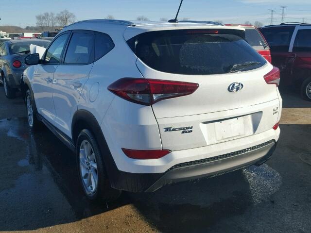 KM8J3CA27GU045223 - 2016 HYUNDAI TUCSON LIM WHITE photo 3