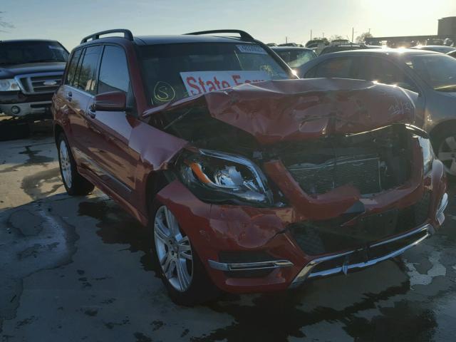 WDCGG5HB5DF951725 - 2013 MERCEDES-BENZ GLK 350 RED photo 1