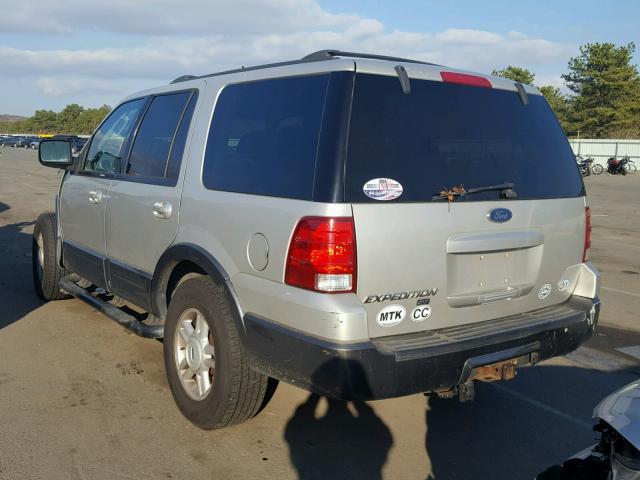 1FMPU16W24LA56087 - 2004 FORD EXPEDITION SILVER photo 3