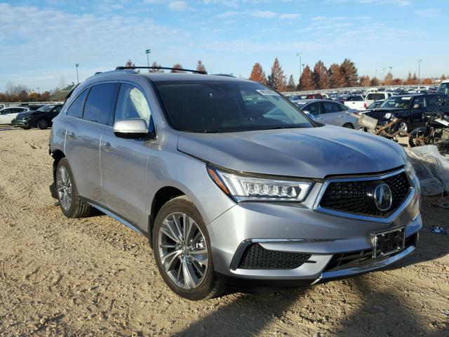 5FRYD4H50HB009226 - 2017 ACURA MDX TECHNO GRAY photo 1