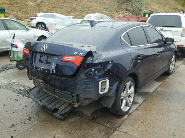 19VDE1F59DE008387 - 2013 ACURA ILX 20 PRE BLUE photo 4