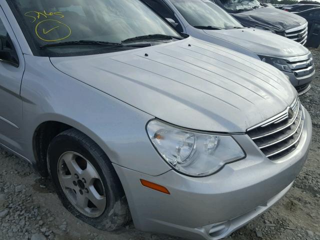 1C3LC46K38N223138 - 2008 CHRYSLER SEBRING LX SILVER photo 9